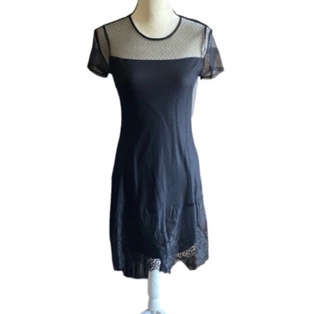 H&M-STUNNING BLACK DRESS-SIZE 10